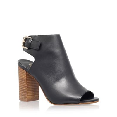Black 'Assent' high heel shoe boot